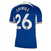Camisa de Futebol Chelsea Levi Colwill #26 Equipamento Principal 2023-24 Manga Curta